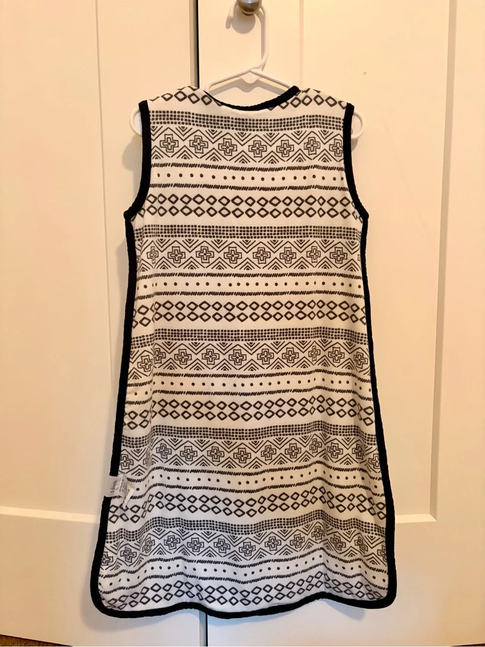 Copper Pearl Baby Sleep Sack black and white